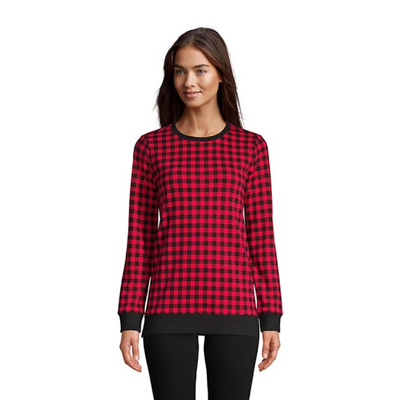 lands end sweatshirt tunic